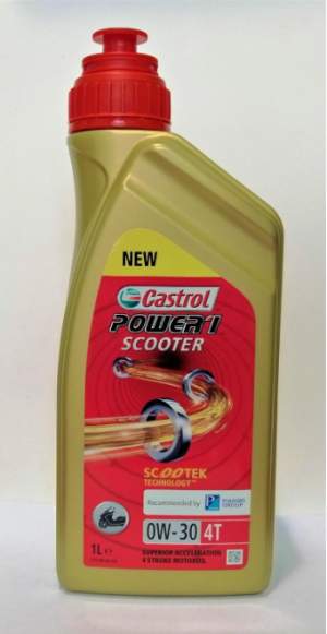Castrol POWER 1 Scooter 4T Piaggio 0W-30 – 1L