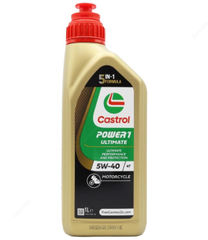 Castrol POWER 1 ULTIMATE 4T 5W-40 – 1L (ex Power 1 Racing) NOVA FORMULA 5U1